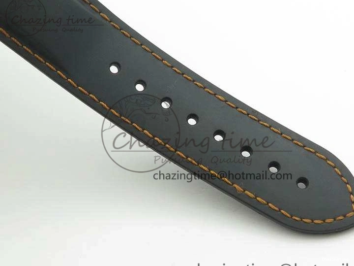 0127 GoodFit Planet Ocean Pro 45mm OMF 1:1 Best Edition Orange Marker On Rubber Strap A8500 (Black Balance Wheel) 8139